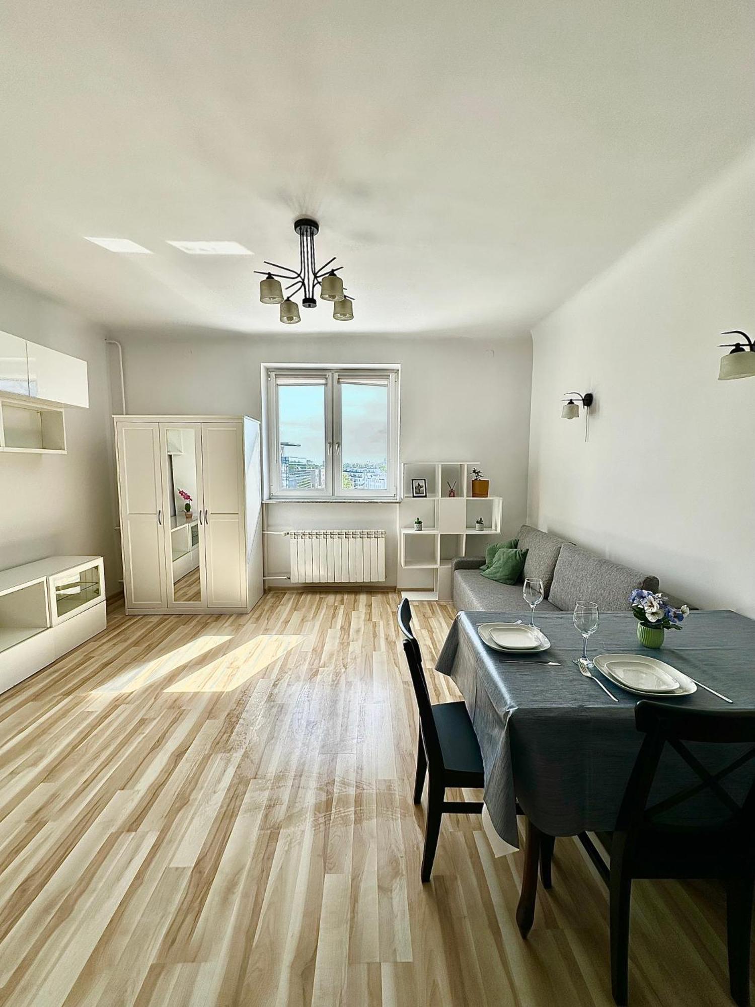 Appartamento Apartament Blisko Centrum Varsavia Esterno foto